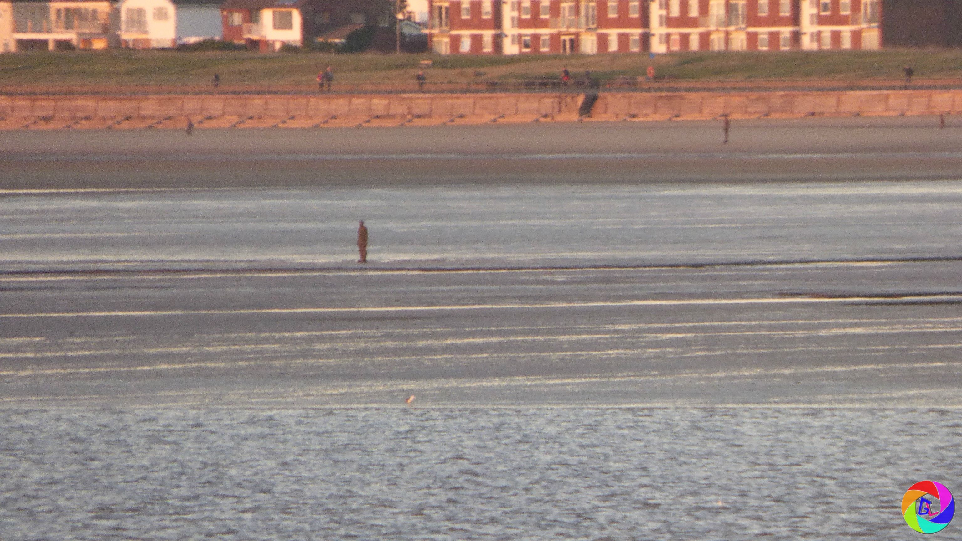 Anthony Gormley installation "ANOTHER PLACE"